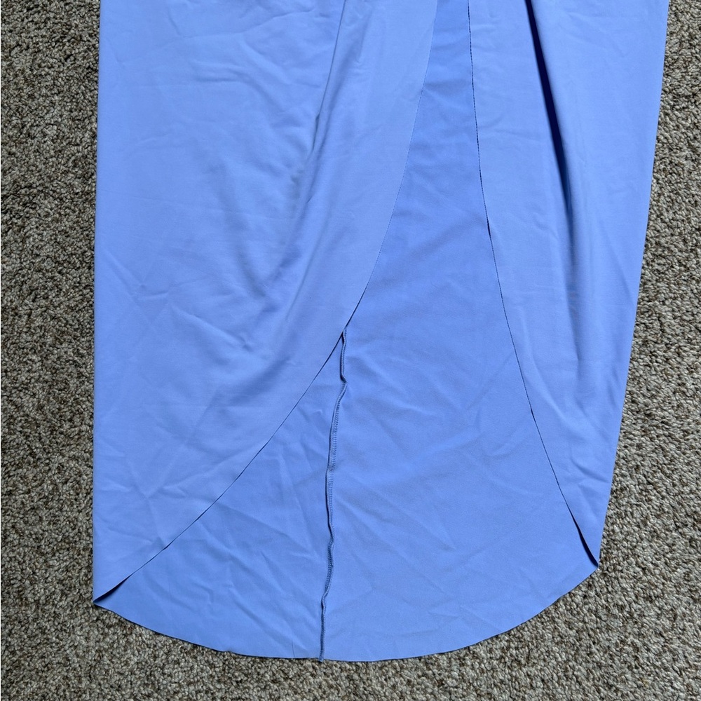 SKIMS NWT Sarong Coverup Skirt Ruched Back Knotted Front Side Slit Front Medium - Picture 3 of 8
